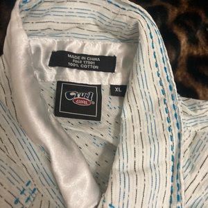 Cruel girl long sleeve button down